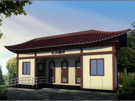 东城街道人文历史型移动厕所